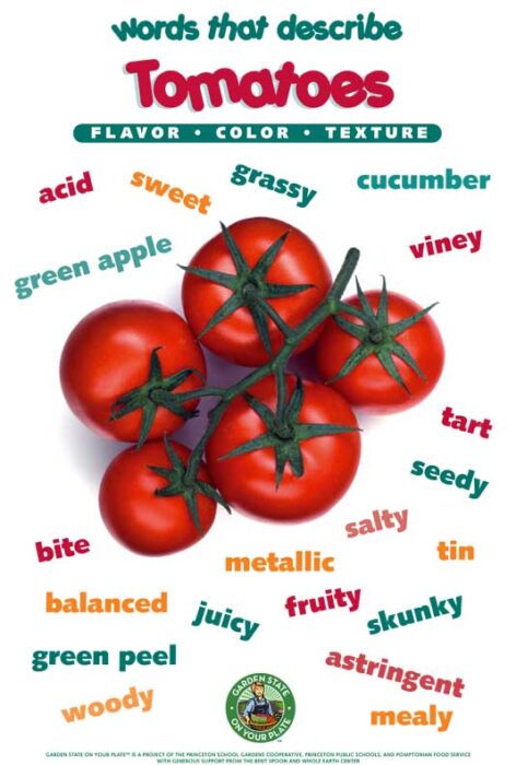 words about tomatoes